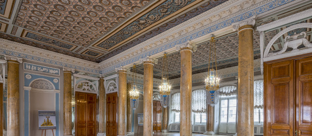 Stroganovsky palace interior photography